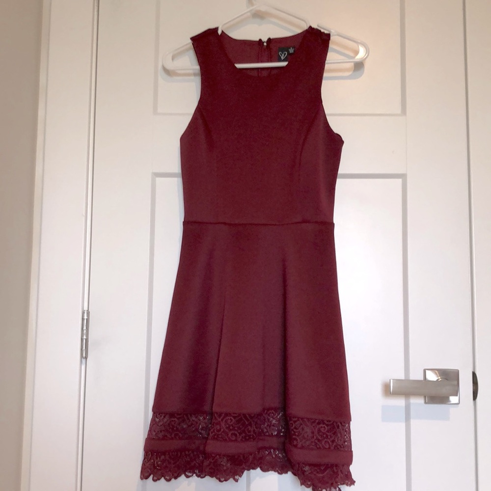 Red dress
